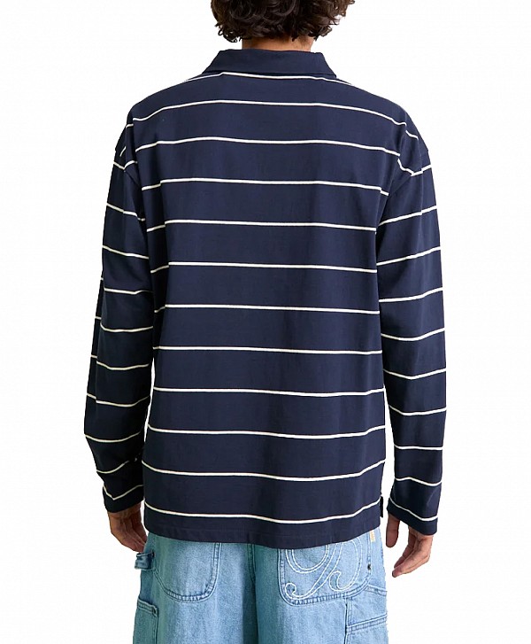 DICKIES SUMMERDALE RUGBY LONG SLEEVE NIGHT SKY