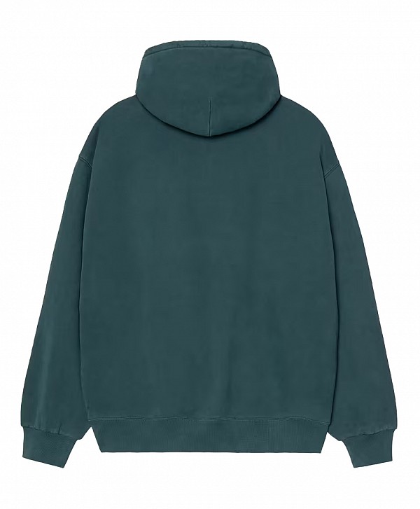CARHARTT WIP VISTA HOOD DEEP LAGOON GARMENT DYED