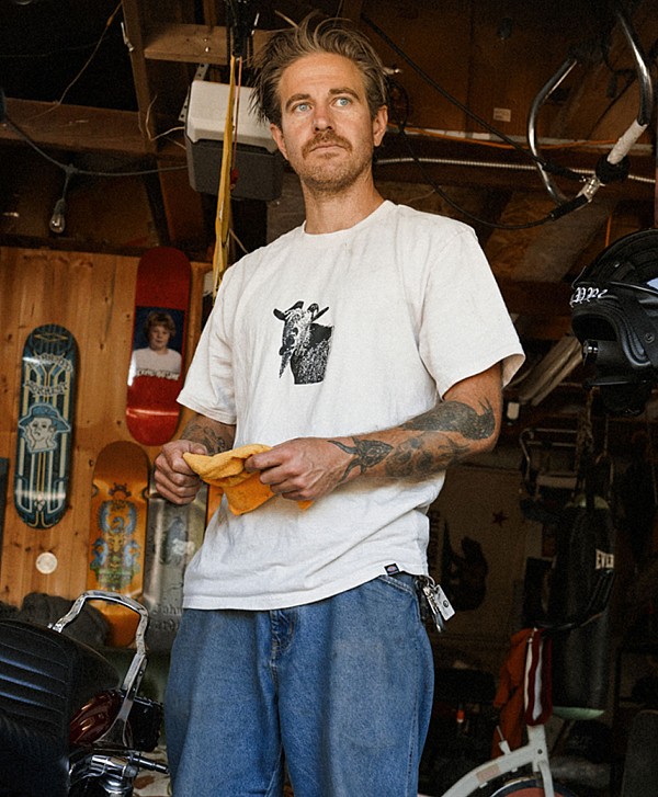 DICKIES X MIKE ANDERSON GRAPHIC TEE NATURAL