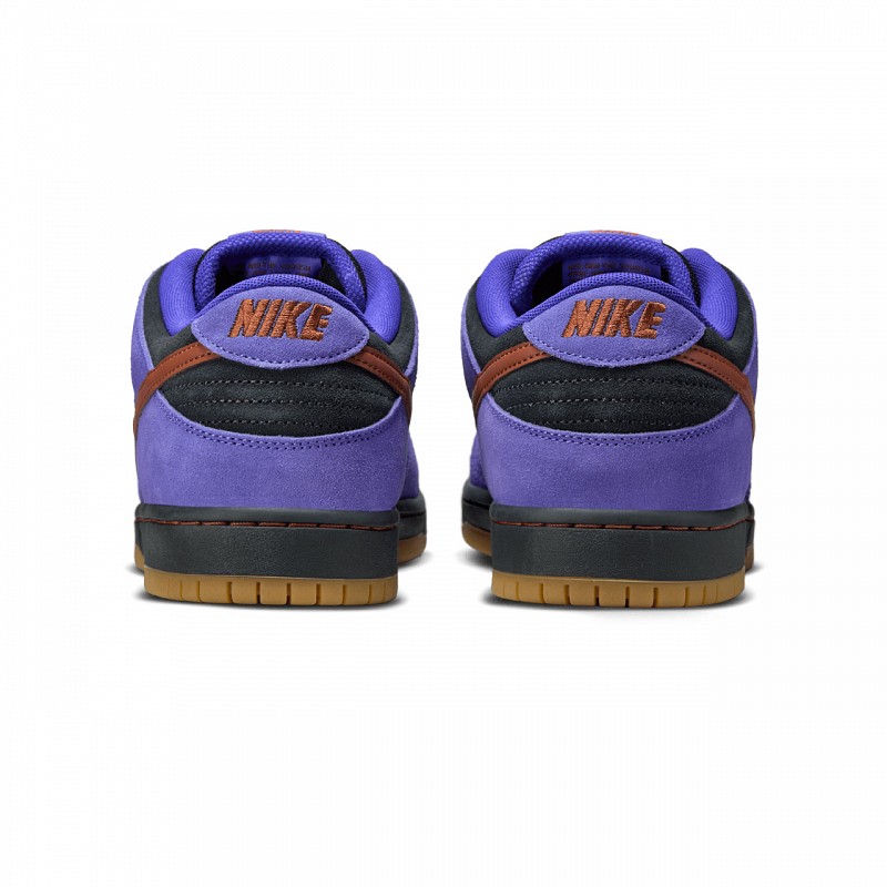 NIKE SB DUNK LOW PRO PERSIAN VIOLET/CINNAMON-OFF NOIR