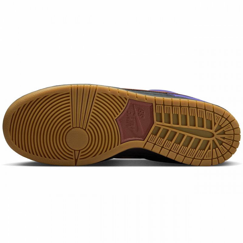 NIKE SB DUNK LOW PRO PERSIAN VIOLET/CINNAMON-OFF NOIR