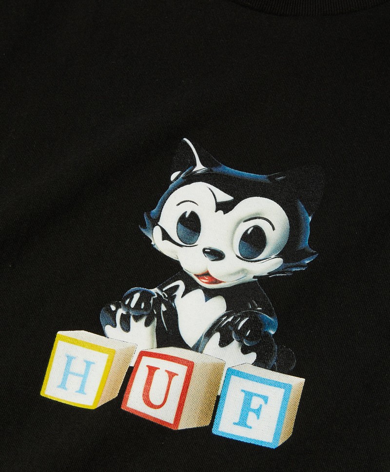 HUF BLOCKS TEE BLACK