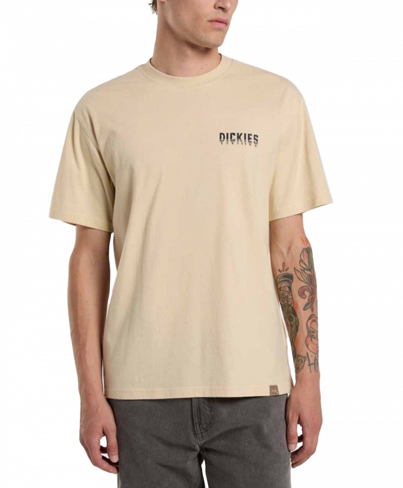 DICKIES PELHAM TEE WOOD ASH