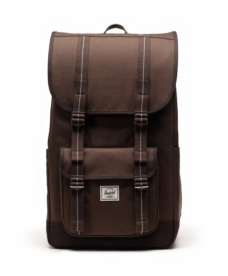 HERSCHEL LITTLE AMERICA BACKPACK BROWN SLATE/DELICIOSO