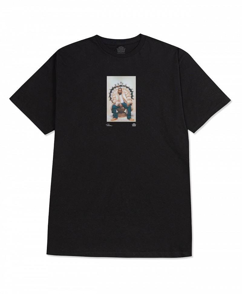 PRIMITIVE X OUTKAST REGAL TEE BLACK