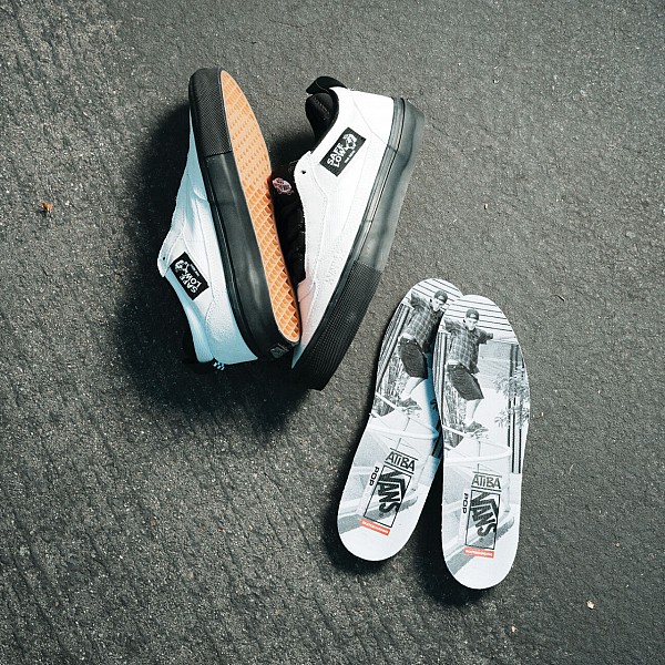 VANS X ATIBA SKATE SAFE LOW BONE WHITE/BLACK