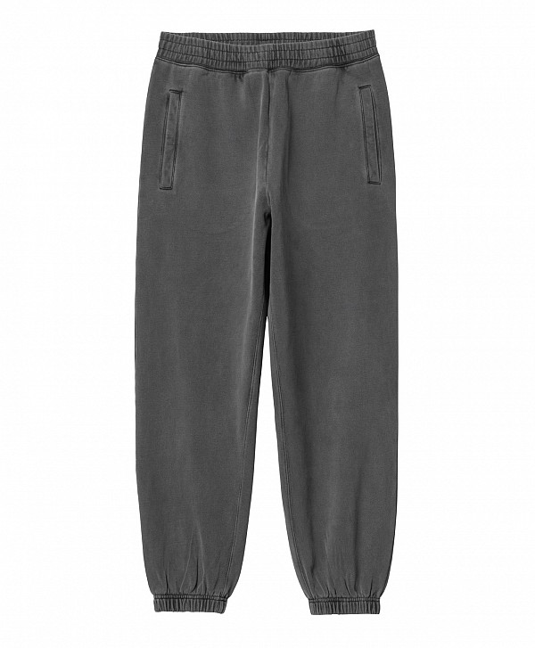 CARHARTT WIP VISTA GRAND SWEAT PANT BLACK GARMENT DYED