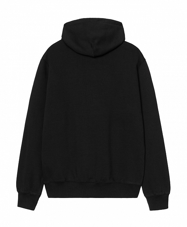 CARHARTT WIP WILD DOG HOOD BLACK