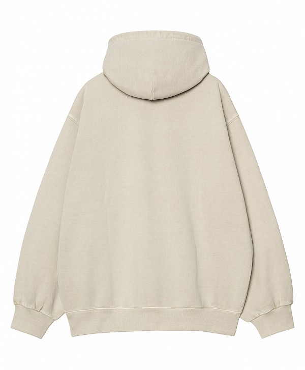 CARHARTT WIP VISTA HOOD FLEUR DE SEL GARMENT DYED