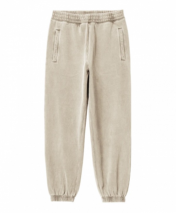 CARHARTT WIP VISTA GRAND SWEAT PANT FLEUR DE SEL GARMENT DYED