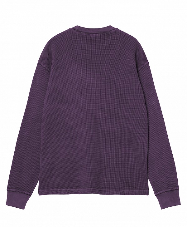 CARHARTT WIP VISTA WAFFLE LONG SLEEVE LOKERS GARMENT DYED