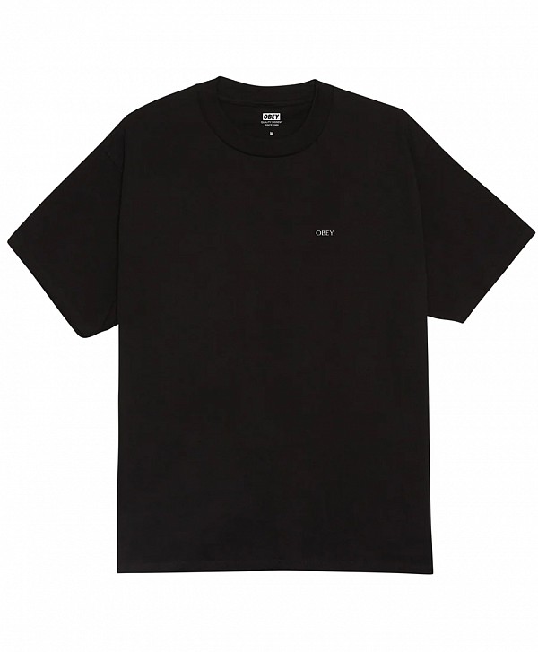 OBEY SMOG CITY TEE BLACK