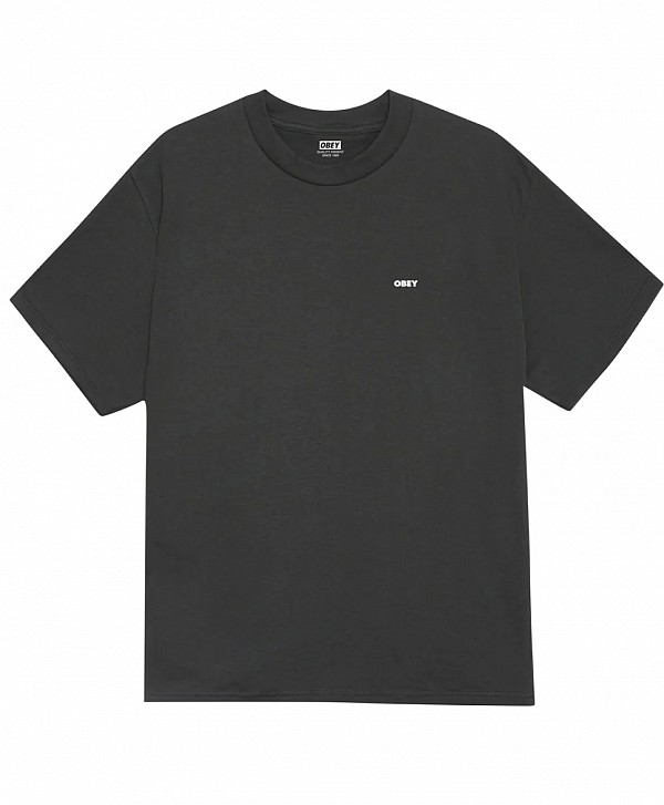OBEY STEADY MOBBIN' TEE VINTAGE BLACK