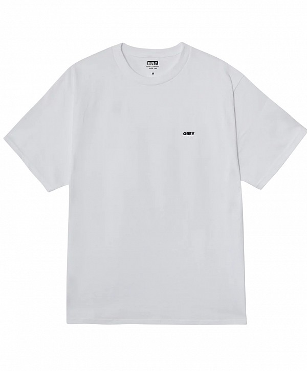 OBEY STEADY MOBBIN' TEE WHITE