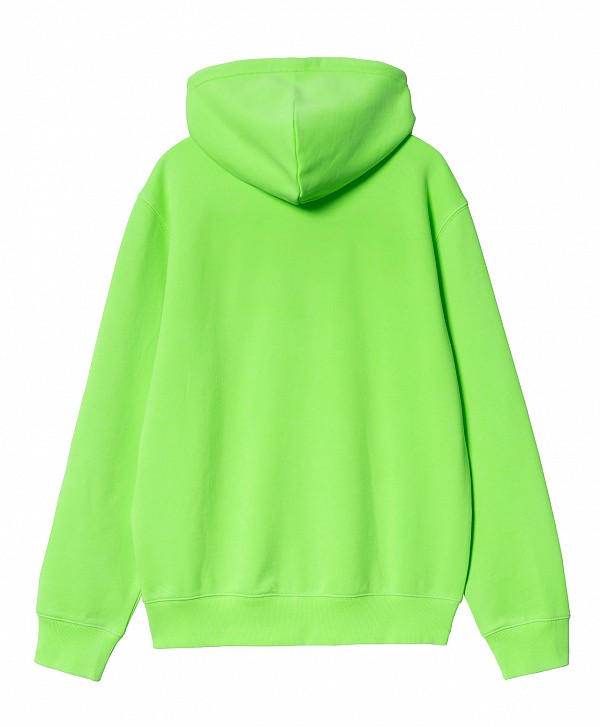 CARHARTT WIP LUMO HOOD GREEN GARMENT DYED