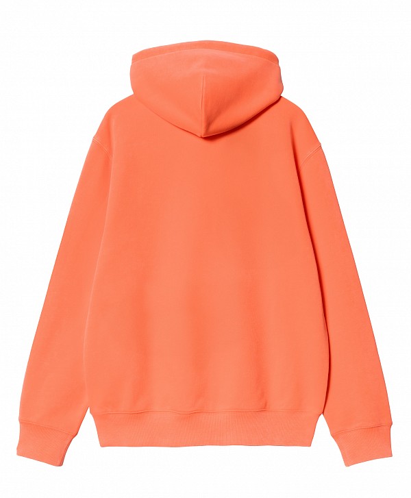 CARHARTT WIP LUMO HOOD ORANGE GARMENT DYED
