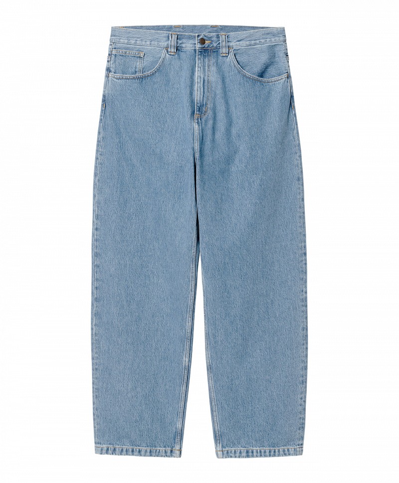 CARHARTT WIP BRANDON PANT BLUE STONE BLEACHED