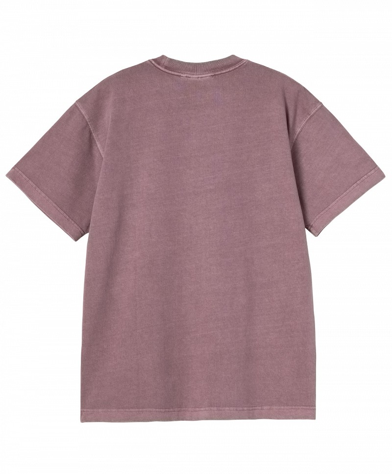 CARHARTT WIP VISTA TEE PHLOX GARMENT DYED