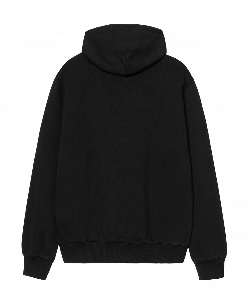 CARHARTT WIP WILD DOG HOOD BLACK