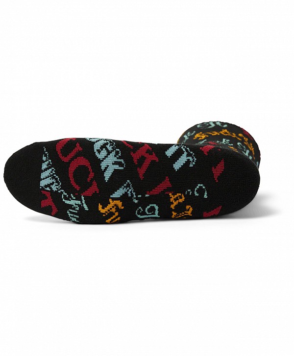 HUF WINTERTIME FUCK IT SOCKS BLACK