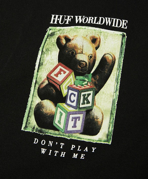 HUF GIFT BEAR TEE BLACK