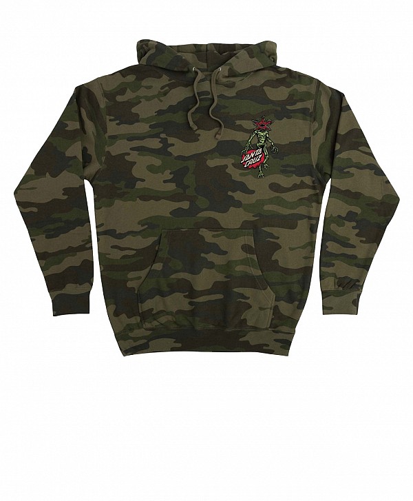SANTA CRUZ X STRANGER THINGS DEMOGORGON HOOD FOREST CAMO