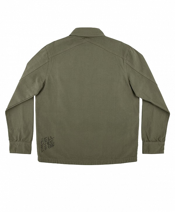 SANTA CRUZ X STRANGER THINGS CRAWL JACKET ARMY