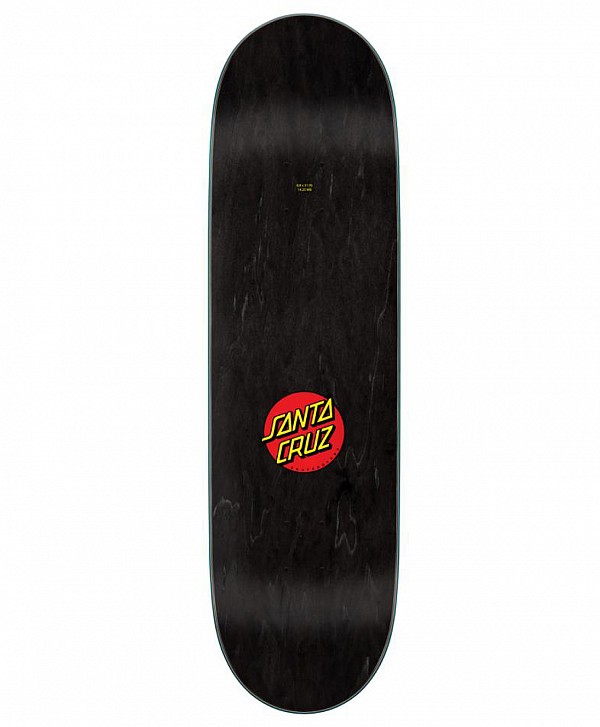 SANTA CRUZ SCREAMING HAND LOGO SKATE DECK 8.8" GREEN