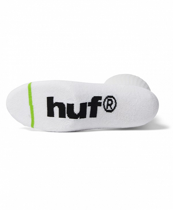 HUF X MICKEY MOUSE CLASSIC MICKEY CREW SOCKS WHITE