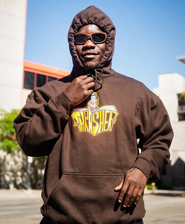 THRASHER GOON HOOD DARK CHOCOLATE