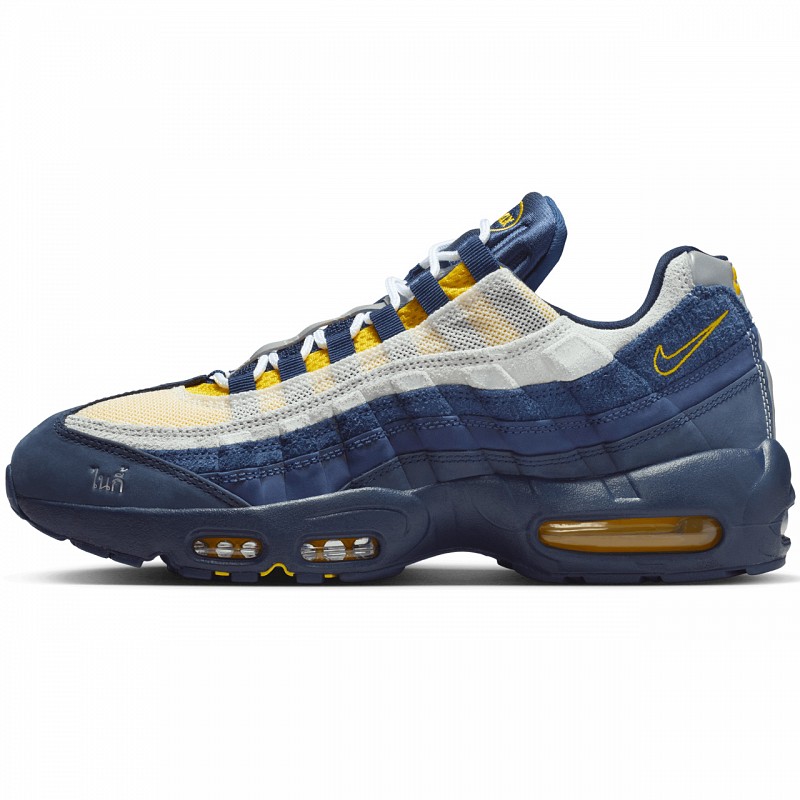 NIKE SB AIR MAX 95 X ERIC KOSTON OBSIDIAN/SPEED YELLOW/MIDNIGHT NAVY