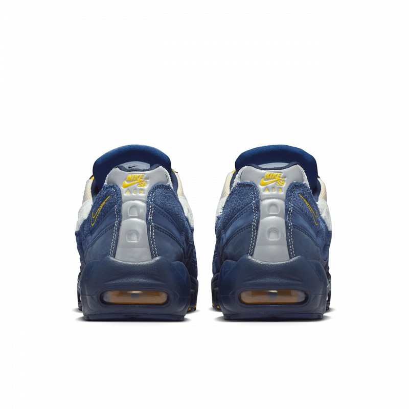 NIKE SB AIR MAX 95 X ERIC KOSTON OBSIDIAN/SPEED YELLOW/MIDNIGHT NAVY