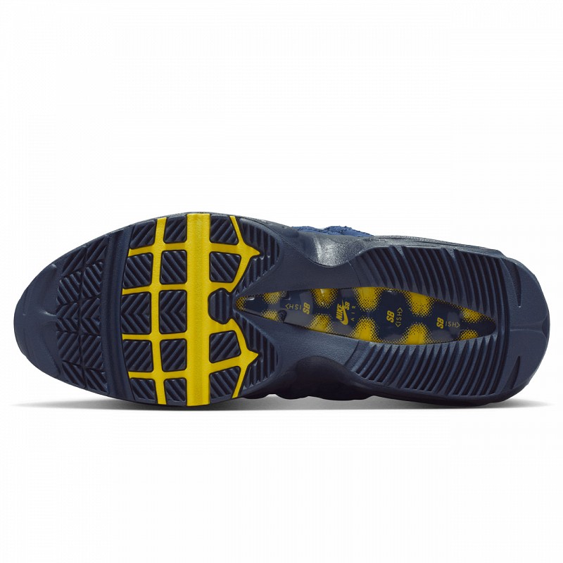 NIKE SB AIR MAX 95 X ERIC KOSTON OBSIDIAN/SPEED YELLOW/MIDNIGHT NAVY