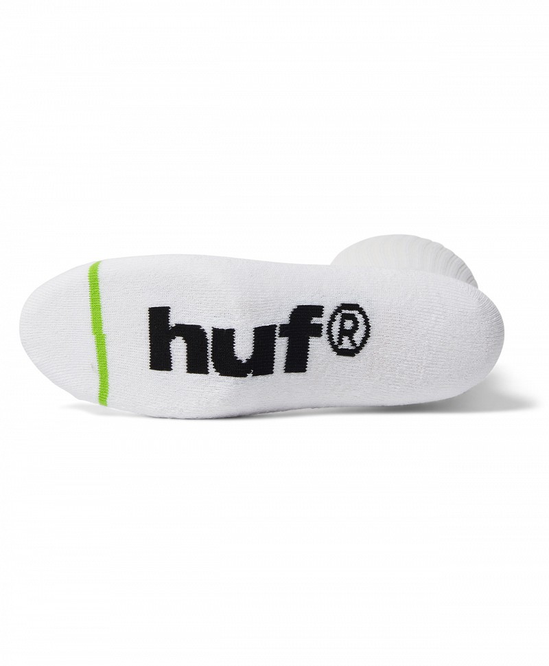 HUF X MICKEY MOUSE CLASSIC MICKEY CREW SOCKS WHITE