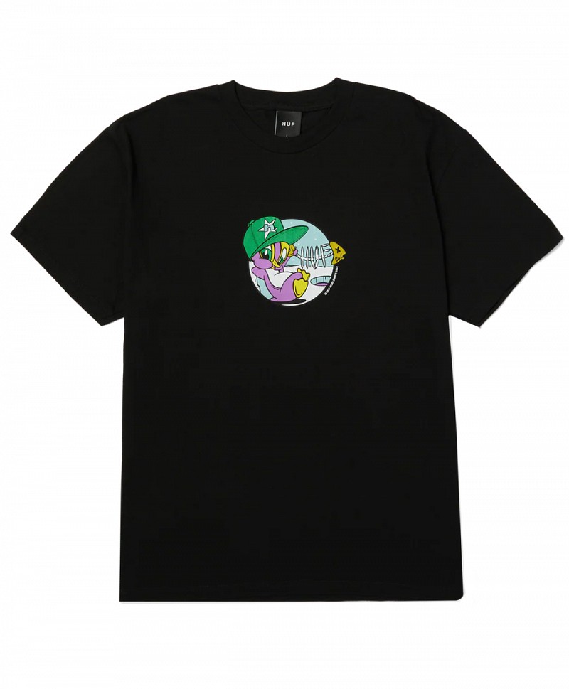 HUF DEEP FREEZE TEE BLACK
