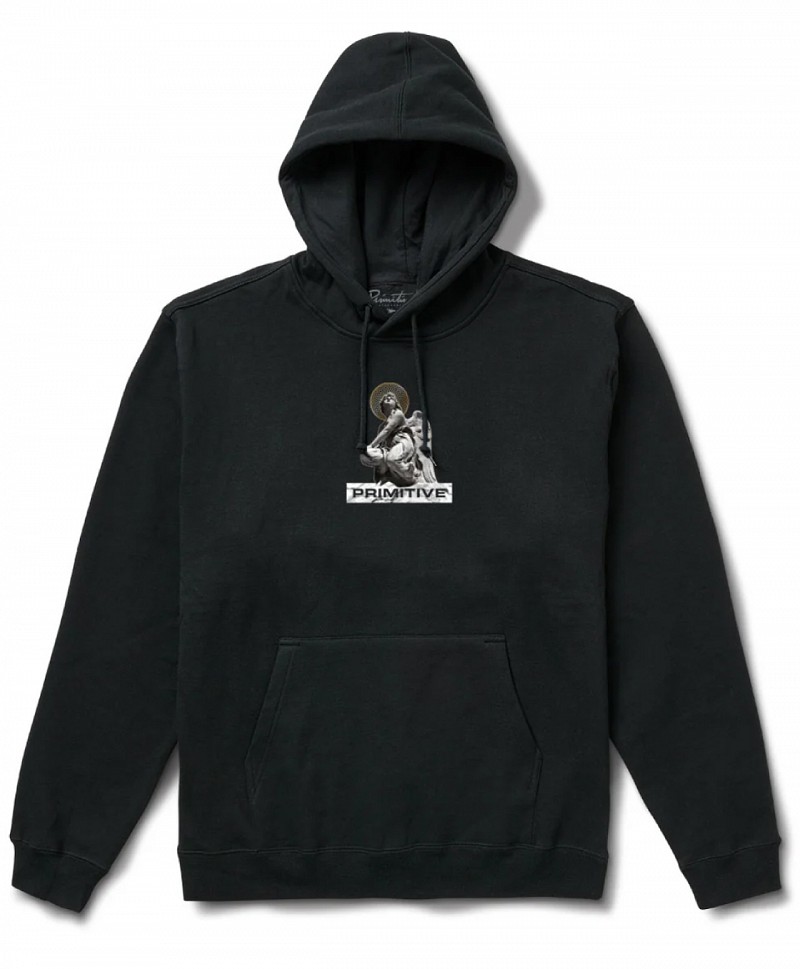 PRIMITIVE GOLD PACK MERCY HOOD BLACK