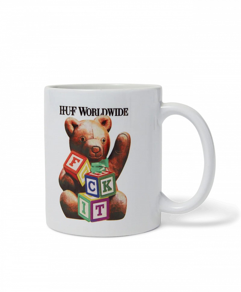 HUF GIFT BEAR MUG WHITE