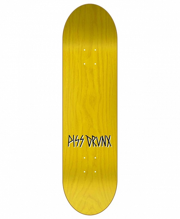 ANTIZ PISSDRUNX CLASSIX - ALI BULALA SKATE DECK BLACK
