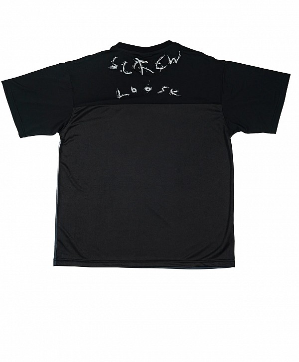 SCREW LOOSE ANGEL FOOTBALL JERSEY BLACK