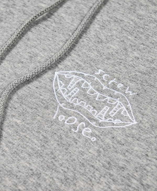 SCREW LOOSE TRACKSUIT HOOD GREY