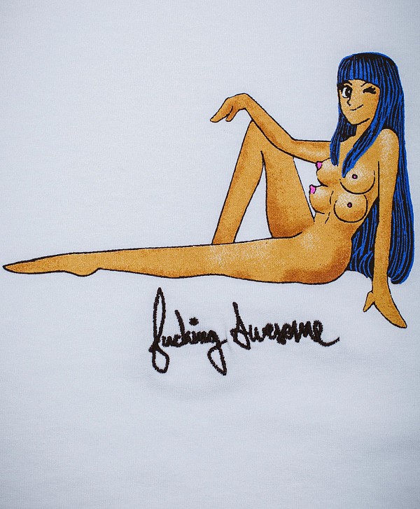 FUCKING AWESOME FA WORLD GIRL TEE WHITE
