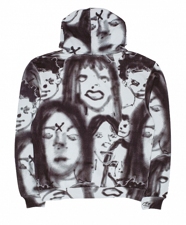 FUCKING AWESOME DILL FACES HOOD MULTI