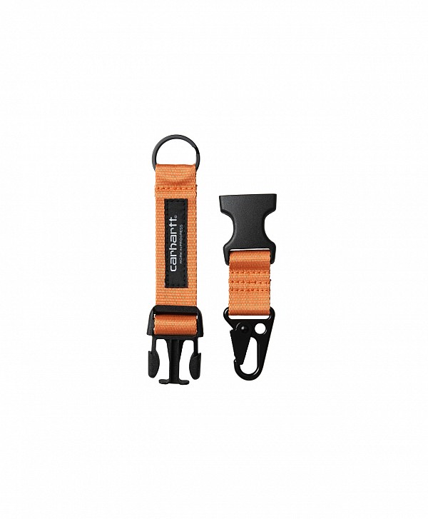 CARHARTT WIP CLICK KEYHOLDER REDHAVEN