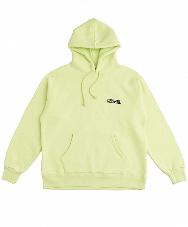 HVNT TIME IS POWER HOOD NEON LIGHT GREEN