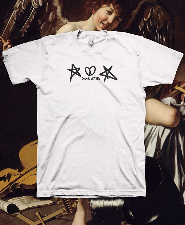COLOR CUPID IN LOVE LARGE TEE WHITE