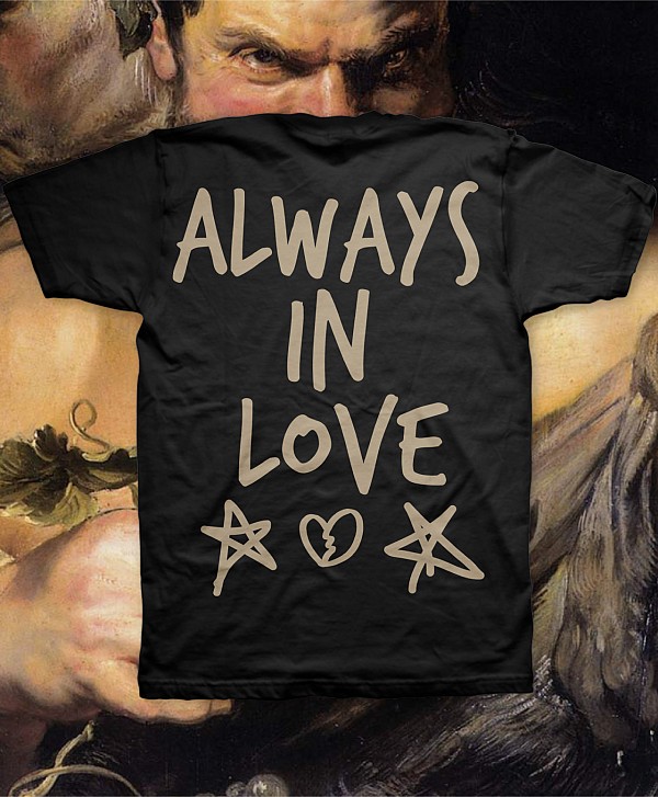 COLOR SATYRS IN LOVE TEE BLACK