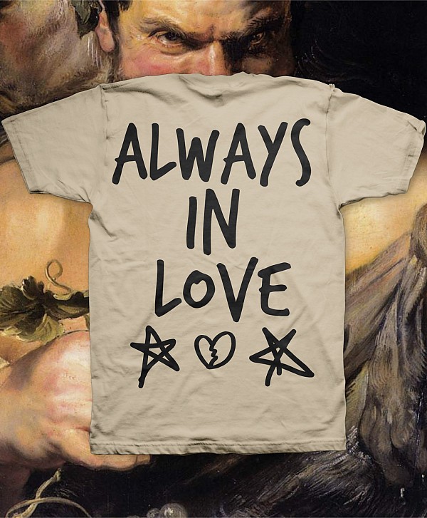 COLOR SATYRS IN LOVE TEE CREAM