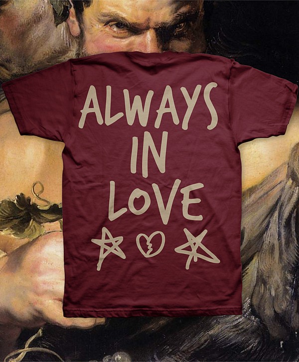 COLOR SATYRS IN LOVE TEE TRUFFLE