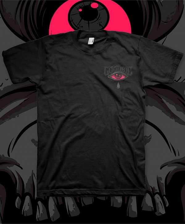 GOODBIE CYCLOPS BLACKOUT TEE BLACK