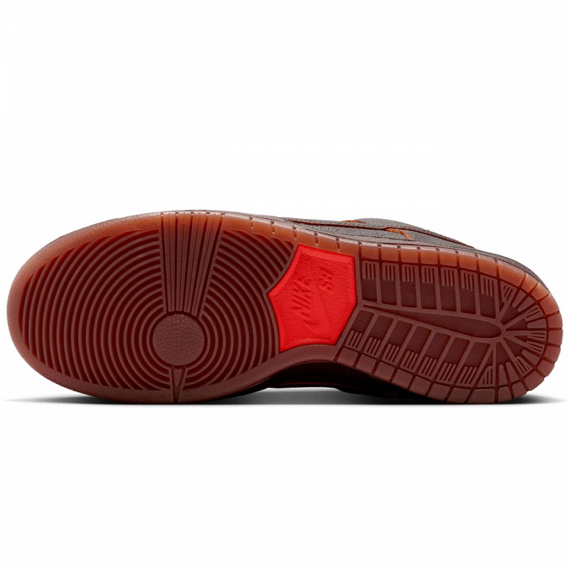 NIKE SB DUNK LOW PRO KRAMPUS DARK SMOKE GREY/CAMPFIRE ORANGE-BLACK
